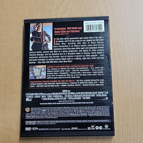 Wild Wild West dvd and Burger King meal toy WWW Stagecoach - Picture 3 of 7